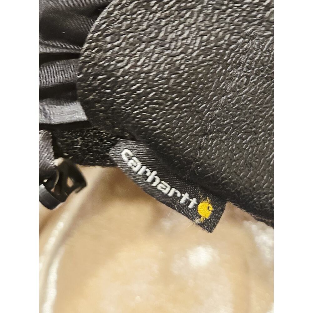 WA625 Carhartt Women's Quilts Mitt Black Sz L Winter Gear Travel Warm Waterproof - Picture 3 of 5
